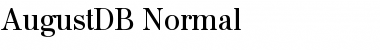 Download AugustDB Font