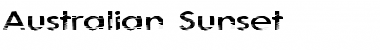 Download Australian Sunset Font Download Australian Sunset Font