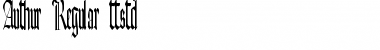 Download Authur Font