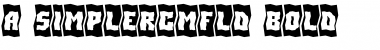 Download a_SimplerCmFld Font Download a_SimplerCmFld Font