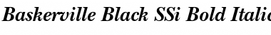 Baskerville Black SSi Font