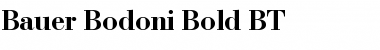 Download BauerBodni BT Bold Font