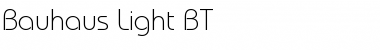 Download Bauhaus Lt BT Light Font