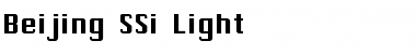 Download Beijing SSi Light Font