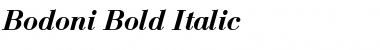 Download Bodoni-DTC Bold Italic Font