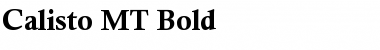 Download Calisto MT Bold Font