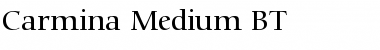 Download Carmina Md BT Medium Font