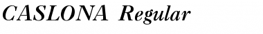 Download CASLONA Regular Font