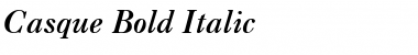 Download Casque Bold Italic Font