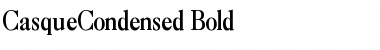 Download CasqueCondensed Bold Font
