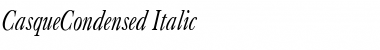 Download CasqueCondensed Italic Font