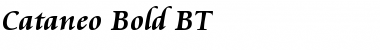 Download Cataneo BT Bold Font