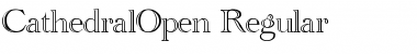 Download CathedralOpen Font