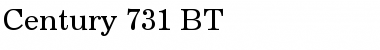 Download Century731 BT Font