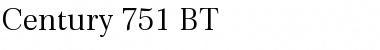 Download Century751 BT Font