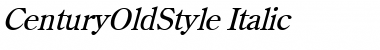 Download CenturyOldStyle Font