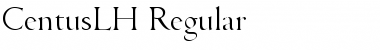 Download CentusLH Regular Font