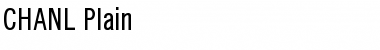 Download CHANL Font