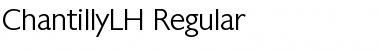 Download ChantillyLH Font