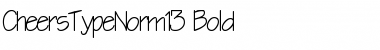 Download CheersTypeNorm13 Font