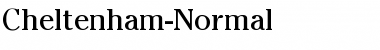Download Cheltenham-Normal Font