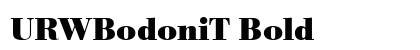 URWBodoniT Bold Preview