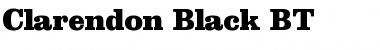 Download Clarendon Black Font