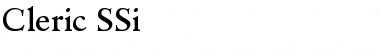 Download Cleric SSi Font