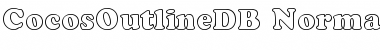 Download CocosOutlineDB Font