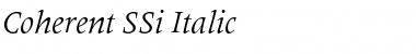 Download Coherent SSi Font