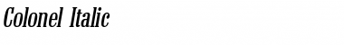 Download Colonel Font