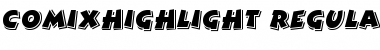 Download ComixHighlight Font