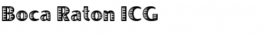Download Boca Raton ICG Regular Font