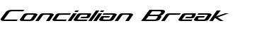 Download Concielian Break Font