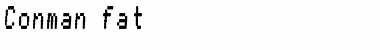 Download Conman fat Font