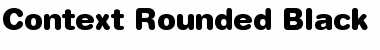 Download Context Rounded Black SSi Font