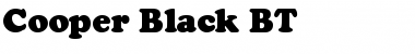 Download Cooper Blk BT Black Font