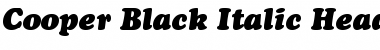 Download Cooper BlkItHd BT Black Italic Font Download Cooper BlkItHd BT Black Italic Font