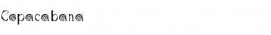 Download Copacabana Font