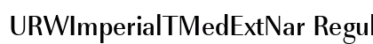 URWImperialTMedExtNar Regular