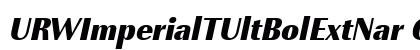 URWImperialTUltBolExtNar Oblique