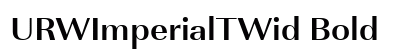 URWImperialTWid Bold