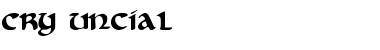 Download Cry Uncial Font