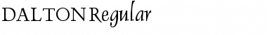 Download DALTON Regular Font