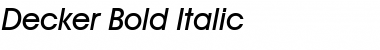 Download Decker Font Download Decker Font