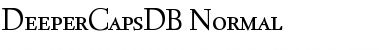 Download DeeperCapsDB Font Download DeeperCapsDB Font
