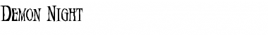 Download Demon Font Download Demon Font