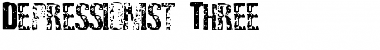 Download Depressionist Three Font Download Depressionist Three Font