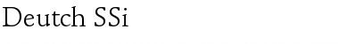 Download Deutch SSi Font