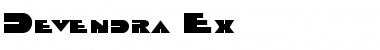 Download Devendra Ex Font Download Devendra Ex Font